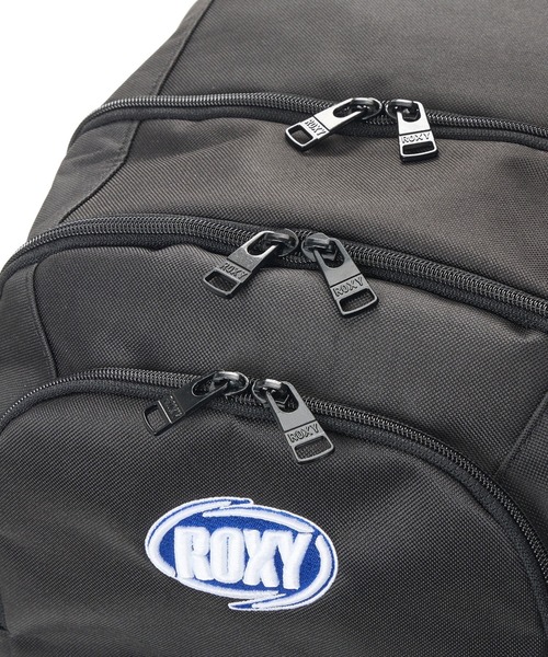 ROXY(ロキシー)の「GO OUT /ロキシー撥水加工保冷ポケット付きロゴバックパック・リュック(バックパック/リュック・レディース・ブルー/レッド/ブラック・FREE)」の9枚目の写真
