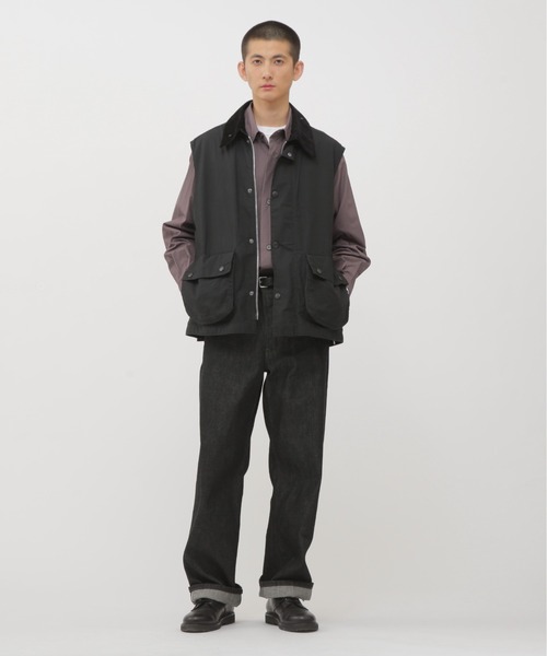 MARGARET HOWELL（マーガレットハウエル）の「PAPER COTTON POPLIN（シャツ/ブラウス・メンズ・グレー系その他6・SMALL/MEDIUM/LARGE/X-LARGE）」の5枚目の写真