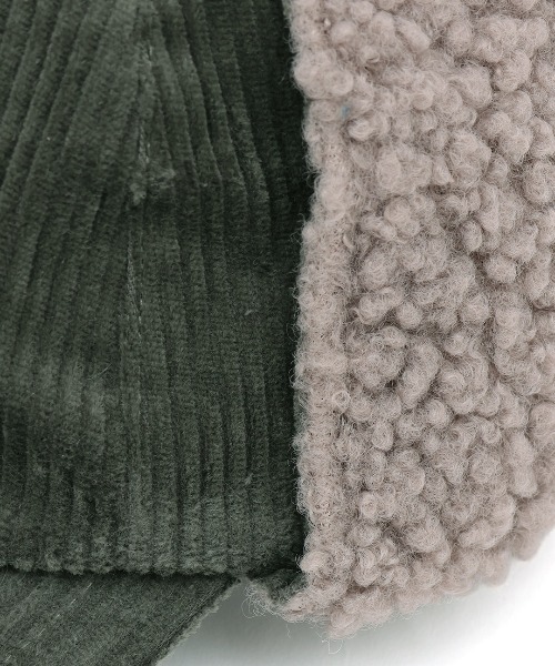 チチカカ（チチカカ）の「コーデュロイボアフライトキャップ（キャップ・レディース・ベージュ/カーキ・FREE）」の15枚目の写真