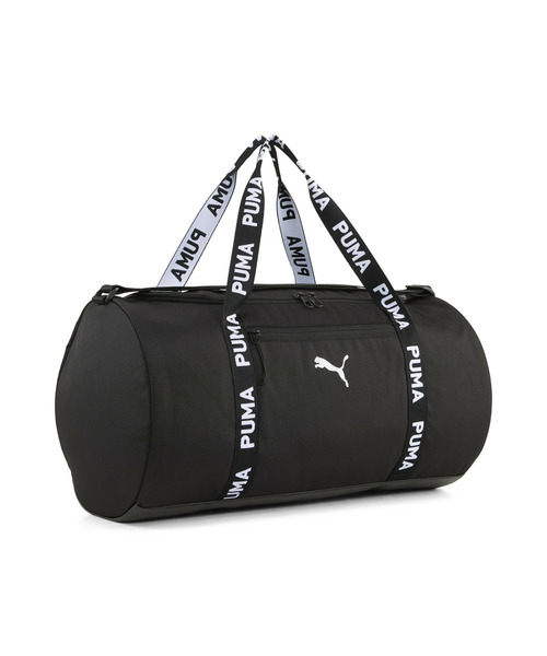 PUMA（プーマ）の「PUMA プーマ ウィメンズ AT ESS バレルバッグ 28.5L AT ESS Barrel Bag（ショルダーバッグ・レディース・ブラック/ライトカーキ・フリー）」の8枚目の写真
