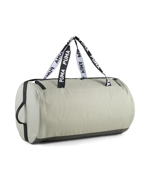 PUMA（プーマ）の「PUMA プーマ ウィメンズ AT ESS バレルバッグ 28.5L AT ESS Barrel Bag（ショルダーバッグ・レディース・ブラック/ライトカーキ・フリー）」の4枚目の写真