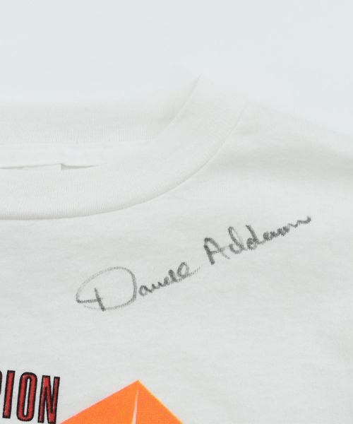 VINTAGE（ヴィンテージ）の「【USED】90’s alore “1990 NATIONAL CHAMPION” レーシング Tシャツ USA製（Tシャツ/カットソー・メンズ・ホワイト・LARGE）」の4枚目の写真