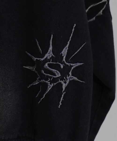 SEQUENZ(シークエンズ)の「【SEQUENZ/シークエンズ】WASHED DENIM ZIPHOODIE(ブルゾン・レディース・ブラック/ブラウン/パープル系その他/ネイビー・M/L)」の11枚目の写真