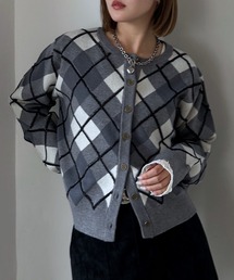 PAGEBOY | ループアーガイルカーディガン(カーディガン/ボレロ)