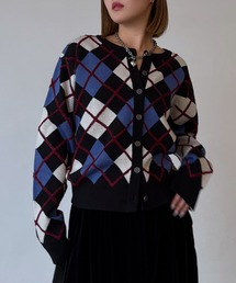 PAGEBOY | ループアーガイルカーディガン(カーディガン/ボレロ)