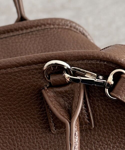 Chez toi（シェトワ）の「チャーム付き2WAYミニボストン（ボストンバッグ・レディース・ブラウン/シルバー/ブラック・FREE）」の17枚目の写真