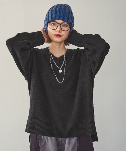 niko and...（ニコアンド）の「オリジナルBIG伊達メガネ（メガネ・レディース・ブラック/ブラウン・FREE）」の13枚目の写真