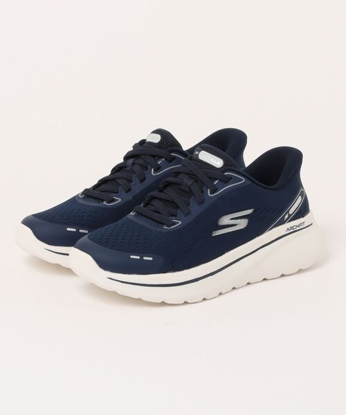 SKECHERS(スケッチャーズ)の「《SKECHERS》53GO WALK ARCH FIT N-JOY(スニーカー・レディース・パープル系その他/ブルー系その他・25.0cm/24.5cm/24.0cm/23.5cm/23.0cm)」の1枚目の写真