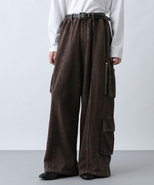 【新品未使用品】HARE ピグメント スウェット カーゴ パンツ ハレ M SET UP対応】ピグメントスウェットカーゴパンツ(HARE