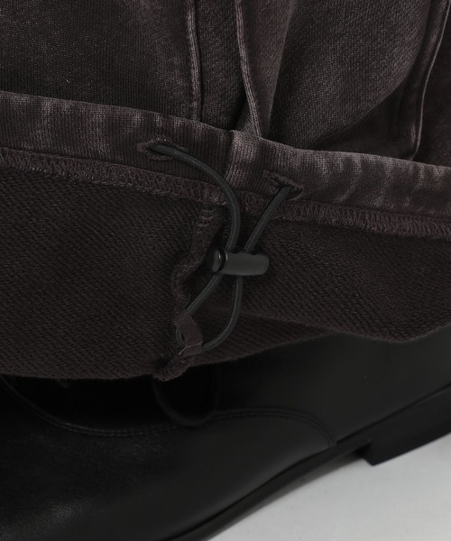 HARE（ハレ）の「【SET UP対応】ピグメントスウェットカーゴパンツ(HARE)（スウェットパンツ・メンズ・ブラウン/ブラック・SMALL/MEDIUM）」の17枚目の写真