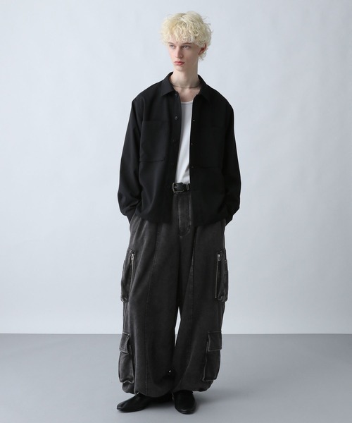 【新品未使用品】HARE ピグメント スウェット カーゴ パンツ ハレ M SET UP対応】ピグメントスウェットカーゴパンツ(HARE