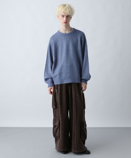 【新品未使用品】HARE ピグメント スウェット カーゴ パンツ ハレ M SET UP対応】ピグメントスウェットカーゴパンツ(HARE