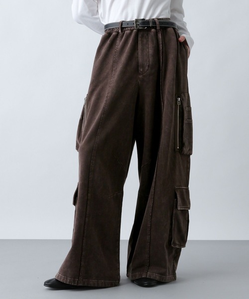 【新品未使用品】HARE ピグメント スウェット カーゴ パンツ ハレ M SET UP対応】ピグメントスウェットカーゴパンツ(HARE)（スウェット