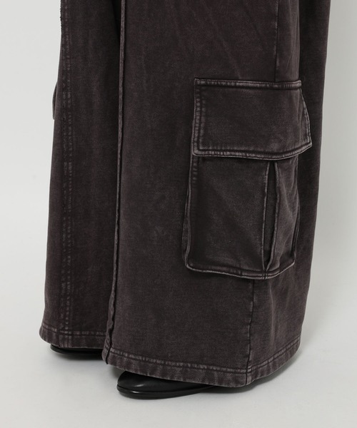 HARE（ハレ）の「【SET UP対応】ピグメントスウェットカーゴパンツ(HARE)（スウェットパンツ・メンズ・ブラウン/ブラック・SMALL/MEDIUM）」の6枚目の写真