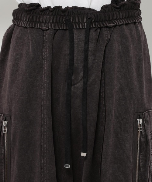 HARE（ハレ）の「【SET UP対応】ピグメントスウェットカーゴパンツ(HARE)（スウェットパンツ・メンズ・ブラウン/ブラック・SMALL/MEDIUM）」の12枚目の写真