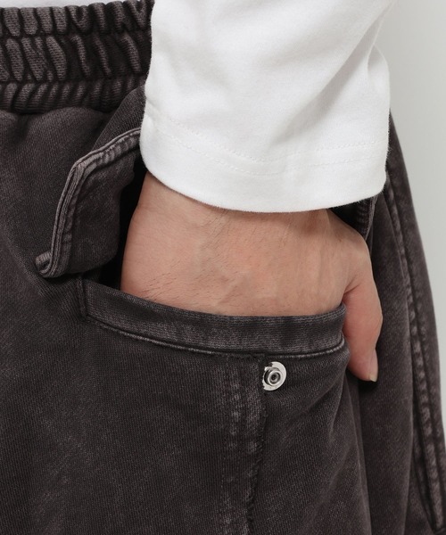 HARE（ハレ）の「【SET UP対応】ピグメントスウェットカーゴパンツ(HARE)（スウェットパンツ・メンズ・ブラウン/ブラック・SMALL/MEDIUM）」の13枚目の写真