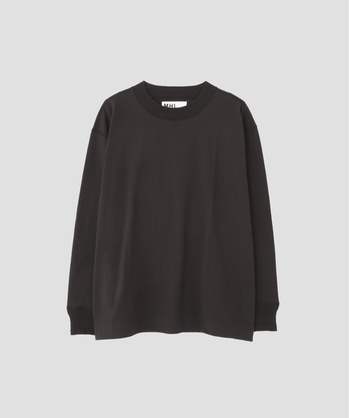 MHL.（エムエイチエル）の「LIGHT DENSED COTTON JERSEY TOP（Tシャツ/カットソー・メンズ・ホワイト系その他3/グリーン系その他7/グレー系その他4・LARGE/MEDIUM）」の12枚目の写真