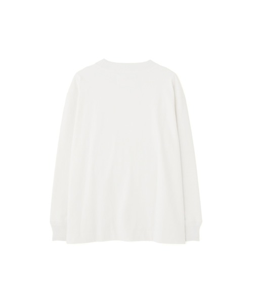 MHL.（エムエイチエル）の「LIGHT DENSED COTTON JERSEY TOP（Tシャツ/カットソー・メンズ・ホワイト系その他3/グリーン系その他7/グレー系その他4・LARGE/MEDIUM）」の8枚目の写真
