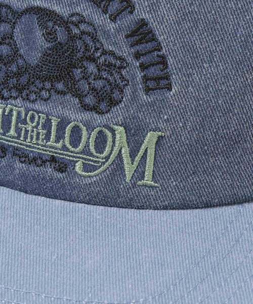 FRUIT OF THE LOOM（フルーツオブザルーム）の「FRUIT OF THE LOOM ピグメントCAP（キャップ・レディース・アイボリー/ブルー/ブラック・FREE）」の12枚目の写真