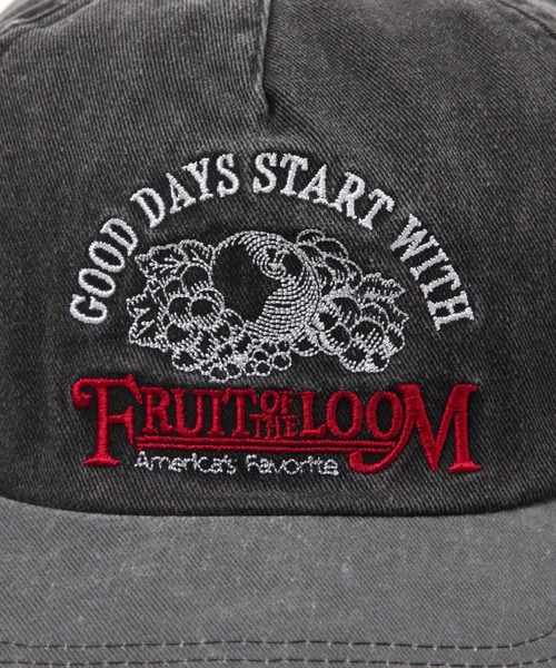 FRUIT OF THE LOOM（フルーツオブザルーム）の「FRUIT OF THE LOOM ピグメントCAP（キャップ・レディース・アイボリー/ブルー/ブラック・FREE）」の19枚目の写真