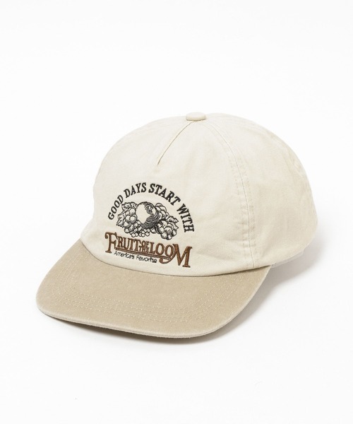 FRUIT OF THE LOOM（フルーツオブザルーム）の「FRUIT OF THE LOOM ピグメントCAP（キャップ・レディース・アイボリー/ブルー/ブラック・FREE）」の22枚目の写真