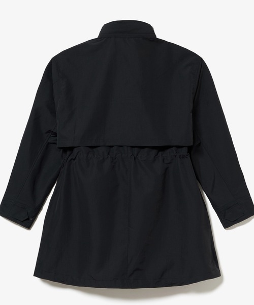 LACOSTE（ラコステ）の「撥水 ウエストドローコード ユーティリティマウンテンパーカー / フード収納可（マウンテンパーカー・レディース・ブラック/ベージュ・34/36/38/40）」の10枚目の写真