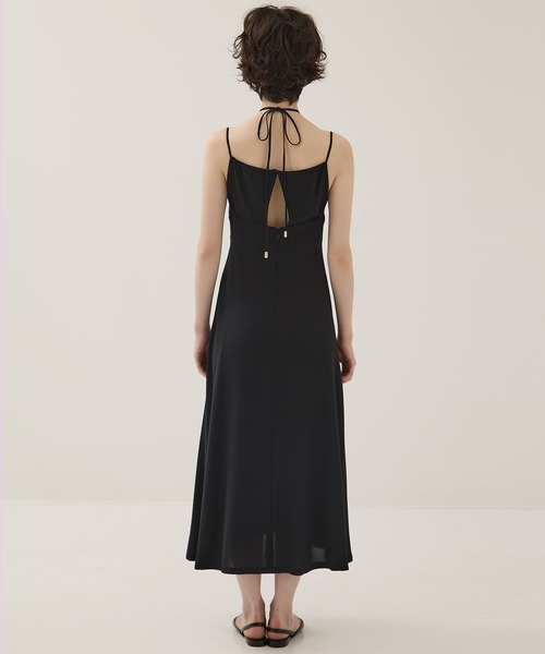 EMILY ODA(エミリーオダ)の「【EMILYODA/エミリーオダ】Halter Neck Dress/ホルターネックドレス(ワンピース・レディース・ブラック・1)」の9枚目の写真