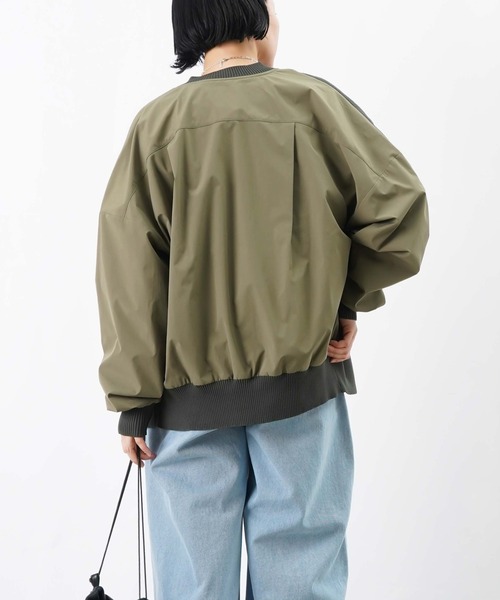 LUCA/LADY LUCK LUCA(ルカ/レディラックルカ)の「LC/LLL ドッキングニットブルゾン(ブルゾン・レディース・カーキ/ブラック・FREE)」の11枚目の写真