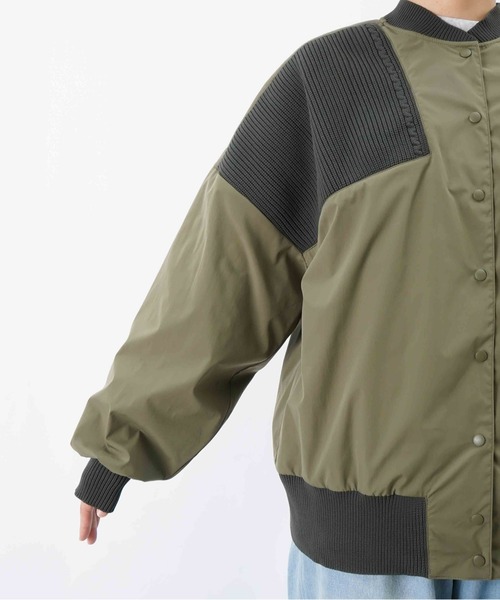 LUCA/LADY LUCK LUCA(ルカ/レディラックルカ)の「LC/LLL ドッキングニットブルゾン(ブルゾン・レディース・カーキ/ブラック・FREE)」の18枚目の写真