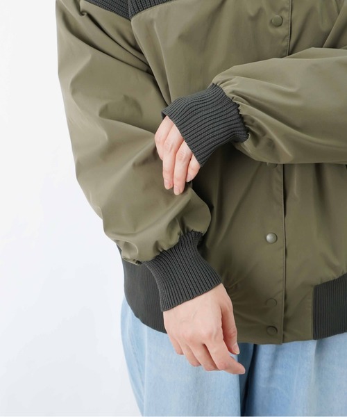 LUCA/LADY LUCK LUCA(ルカ/レディラックルカ)の「LC/LLL ドッキングニットブルゾン(ブルゾン・レディース・カーキ/ブラック・FREE)」の17枚目の写真