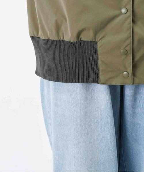 LUCA/LADY LUCK LUCA(ルカ/レディラックルカ)の「LC/LLL ドッキングニットブルゾン(ブルゾン・レディース・カーキ/ブラック・FREE)」の16枚目の写真