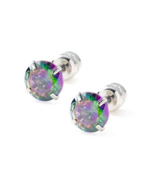 Cream dot.（クリームドット）の「【サージカルステンレス】ネジロック式キャッチのステンレス製ピアス（ピアス（両耳用）・レディース・ベージュ系その他/ベージュ/ゴールド/シルバー系その他/ゴールド系その他/シルバー・#2/#3/#4/#5/#6）」の5枚目の写真