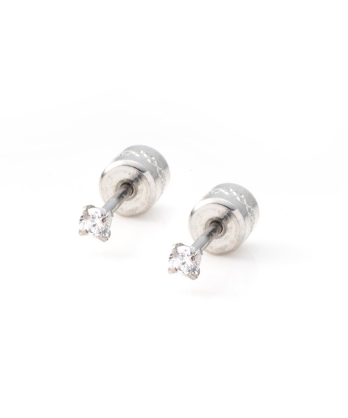 Cream dot.（クリームドット）の「【サージカルステンレス】ネジロック式キャッチのステンレス製ピアス（ピアス（両耳用）・レディース・ベージュ系その他/ベージュ/ゴールド/シルバー系その他/ゴールド系その他/シルバー・#2/#3/#4/#5/#6）」の17枚目の写真