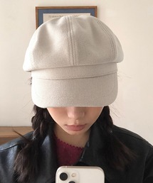 DAY CLOSET（デイ クローゼット）の「【UV対策/小顔効果/サイズ調節可/頭周り56-58cm】クラシカル 微起毛 キャスケット レディース（キャスケット）」
