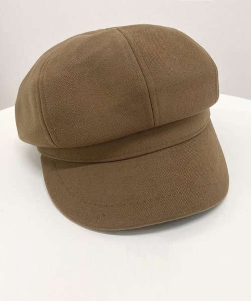 DAY CLOSET（デイ クローゼット）の「【UV対策/小顔効果/サイズ調節可/頭周り56-58cm】クラシカル 微起毛 キャスケット レディース（キャスケット・レディース・ホワイト/ベージュ系その他/ブラウン/ブラック・ONE SIZE）」の13枚目の写真