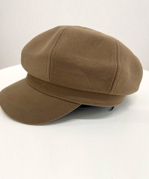 DAY CLOSET（デイ クローゼット）の「【UV対策/小顔効果/サイズ調節可/頭周り56-58cm】クラシカル 微起毛 キャスケット レディース（キャスケット・レディース・ホワイト/ベージュ系その他/ブラウン/ブラック・ONE SIZE）」の14枚目の写真