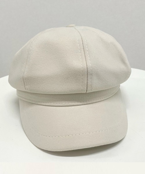 DAY CLOSET（デイ クローゼット）の「【UV対策/小顔効果/サイズ調節可/頭周り56-58cm】クラシカル 微起毛 キャスケット レディース（キャスケット・レディース・ホワイト/ベージュ系その他/ブラウン/ブラック・ONE SIZE）」の10枚目の写真