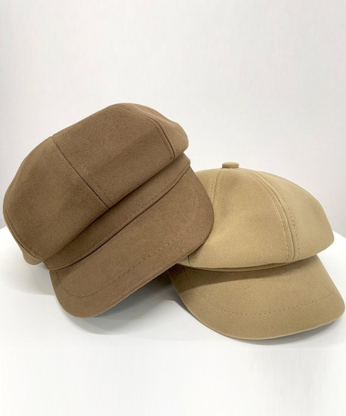 DAY CLOSET（デイ クローゼット）の「【UV対策/小顔効果/サイズ調節可/頭周り56-58cm】クラシカル 微起毛 キャスケット レディース（キャスケット・レディース・ホワイト/ベージュ系その他/ブラウン/ブラック・ONE SIZE）」の6枚目の写真