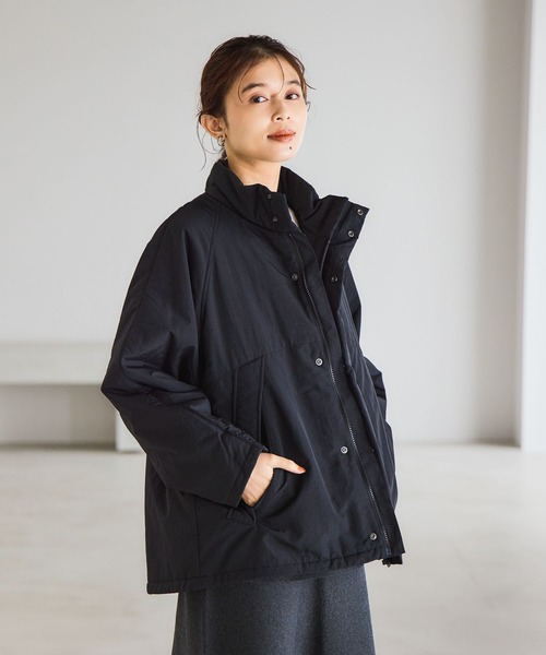 スタンドカラーミドルコート[プチサイズあり]（その他アウター