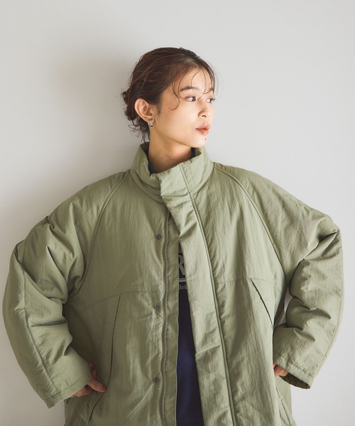 studio CLIP（スタディオクリップ）の「スタンドカラーミドルコート