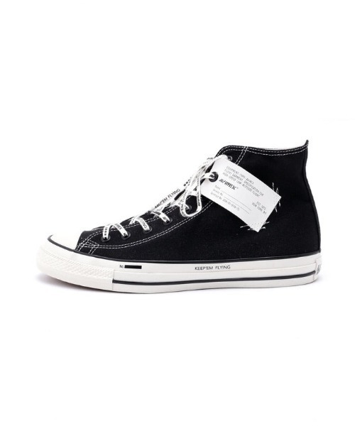AVIREX(アヴィレックス)の「AVIREX × CONVERSE ALL STAR HI(スニーカー・メンズ・ブラック・25.0cm/26.0cm/27.0cm/28.0cm)」の5枚目の写真