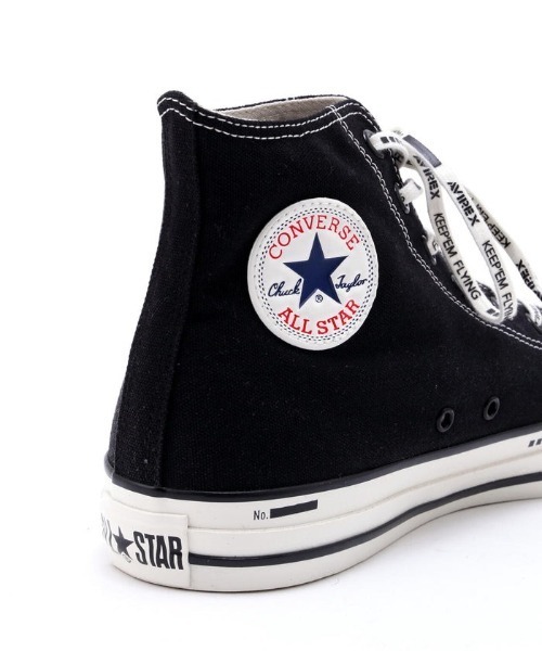 AVIREX(アヴィレックス)の「AVIREX × CONVERSE ALL STAR HI(スニーカー・メンズ・ブラック・25.0cm/26.0cm/27.0cm/28.0cm)」の12枚目の写真