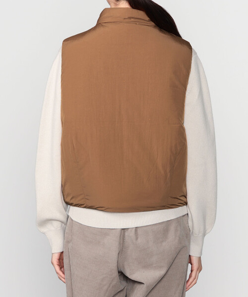 最終価格 ジムフレックス ショート中綿ベスト Gymphlex | ナイロンタフタ ショート中綿ベスト WOMEN（その他アウター