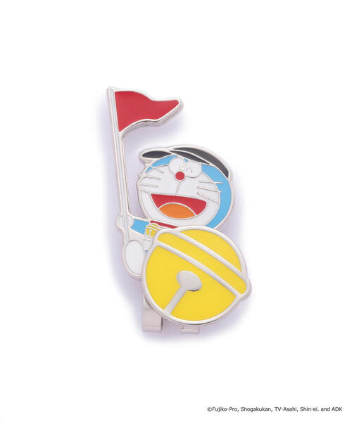 Jack Bunny!!（ジャックバニー）の「【Jack Bunny!!】【ドラえもん】クリップマーカー (UNISEX)（ゴルフグッズ・メンズ・イエロー/ブルー・FREE）」の5枚目の写真