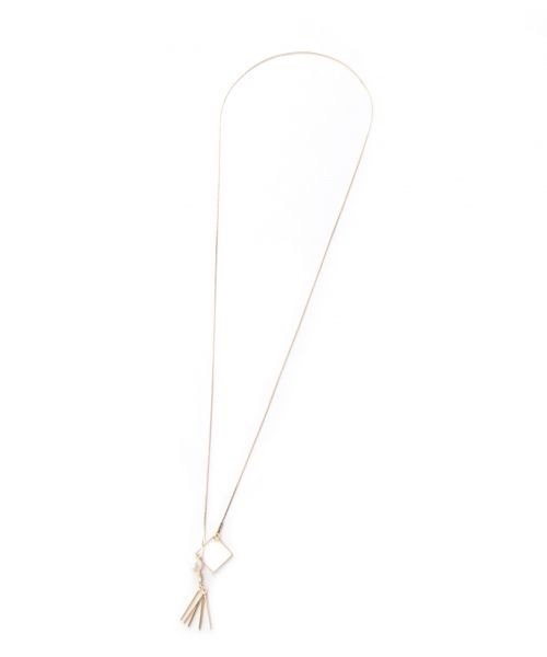 GLOBAL WORK（グローバルワーク）の「アソートロングネックレス2/710549（ネックレス・レディース・ホワイト/ライトイエロー/ゴールド/その他4・FREE）」の3枚目の写真