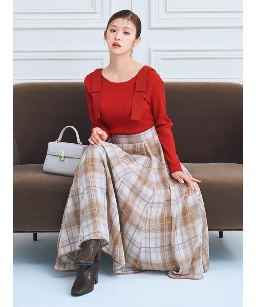 CELFORD（セルフォード）の「シアーチェックスカート（スカート）」 - WEAR