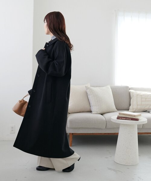 セール】中空糸ステンカラーコート（ステンカラーコート）｜DISCOAT