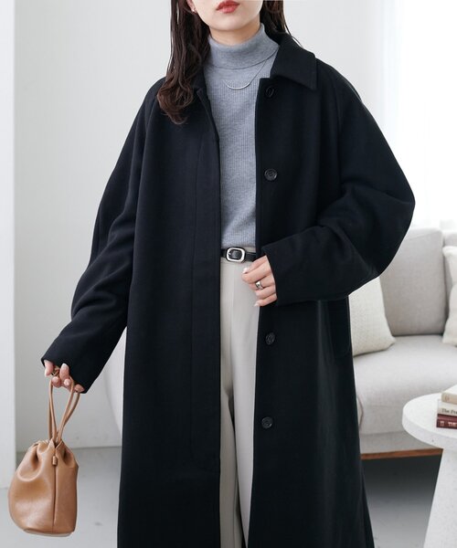 中空糸ステンカラーコート（ステンカラーコート）｜DISCOAT（ディス