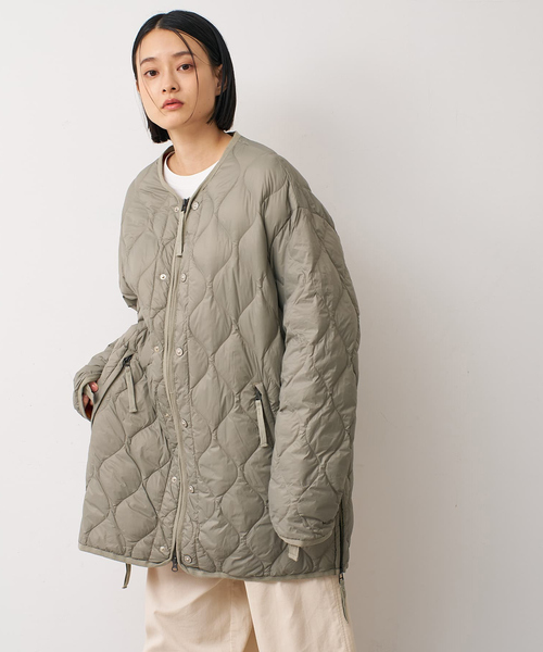 WEB限定】【TAION】ミリタリー M65 ライナーWジップ ダウンジャケット