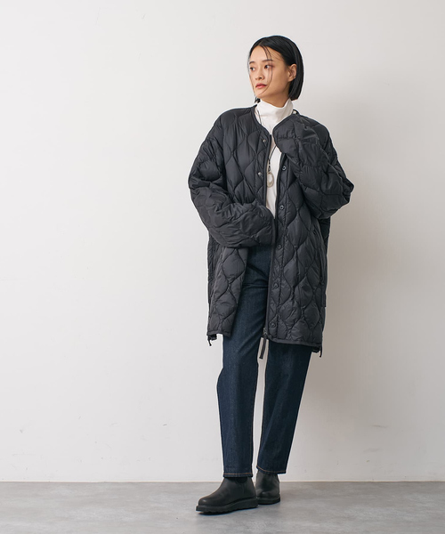 TAION(タイオン)の「【WEB限定】【TAION】ミリタリー M65 ライナーWジップ ダウンジャケット(ダウンジャケット/コート・レディース・モスグリーン/ブラック・X-SMALL)」の1枚目の写真